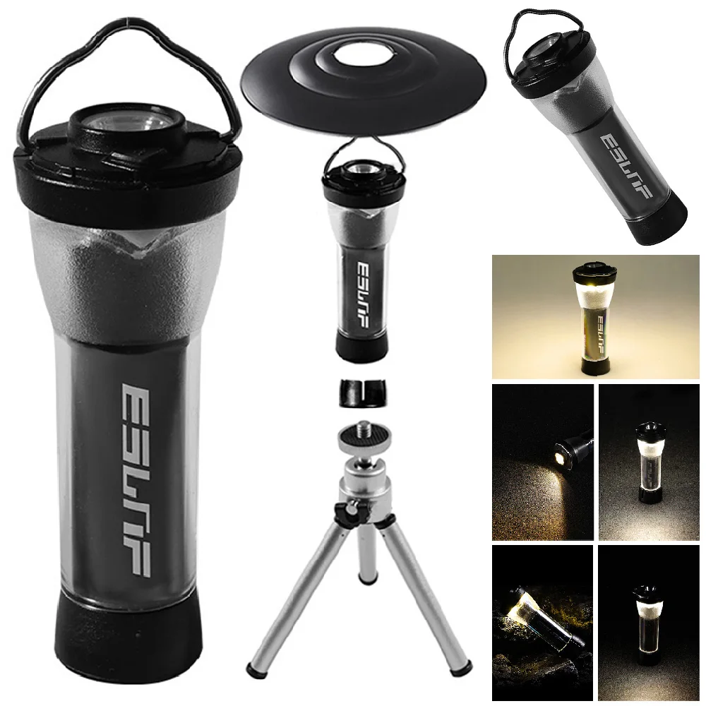 

2600mAh USB Rechargeable Flashlight 3 Modes Waterproof LED Work Light Outdoor Hiking Tent Lamp Emergency Flashlight cobライト