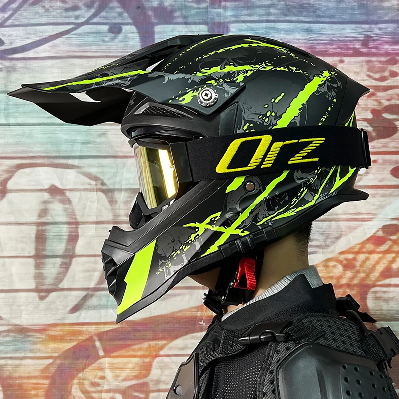 Шлем для мотокросса взрослых шлем на все лицо с 800 шлемами внедорожников точка