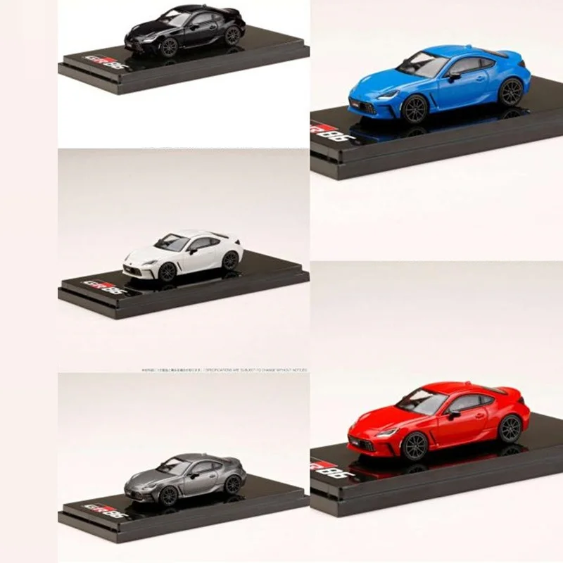 

Hobby Japan 1:64 GR86 RZ (HJ641048) Black Wheels Alloy Simulation Model Car