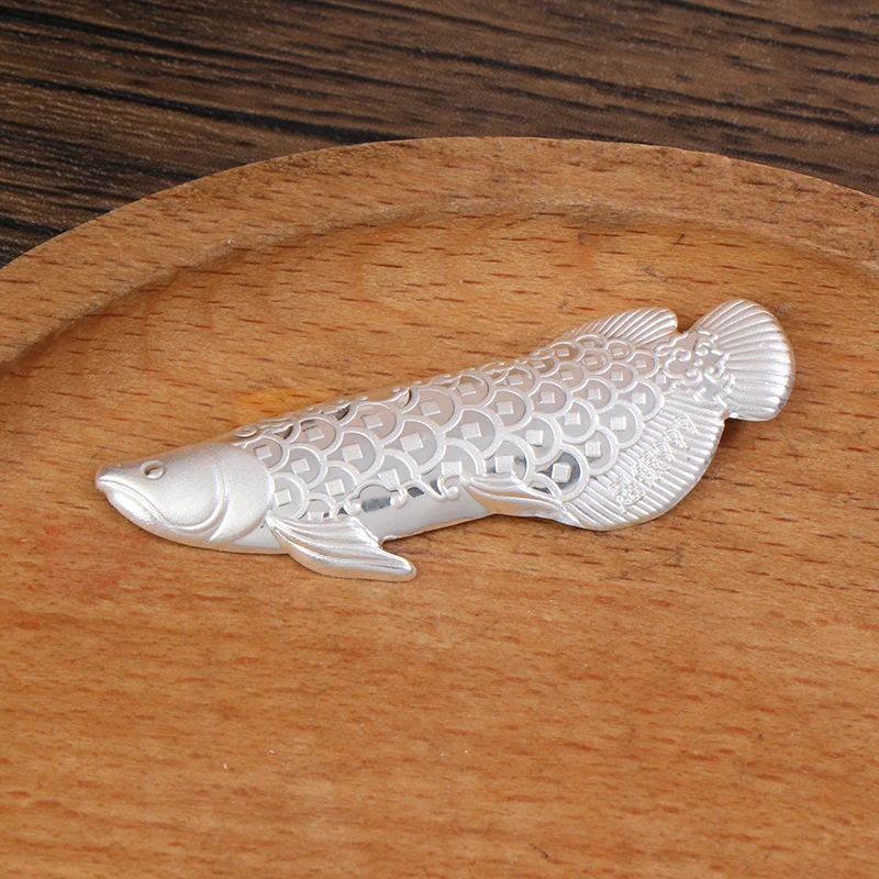Серебряный фигурный чайник Koi Pet Bony Tongue Arowana Fish