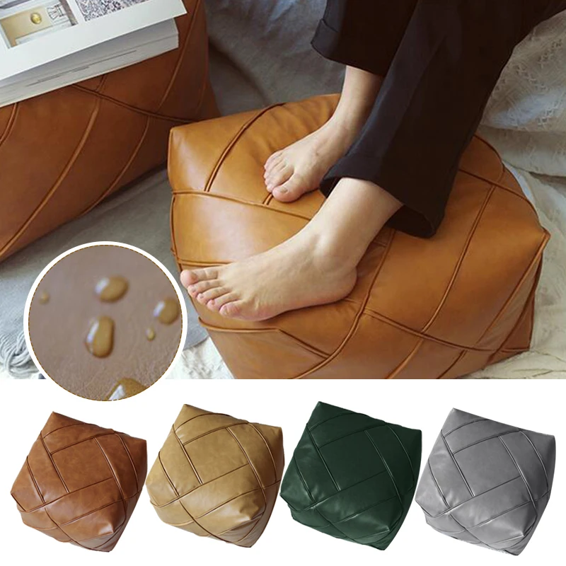 35/40/45 см марокканский фрикционовый пуф оттоманка чехол для табурета без набивки