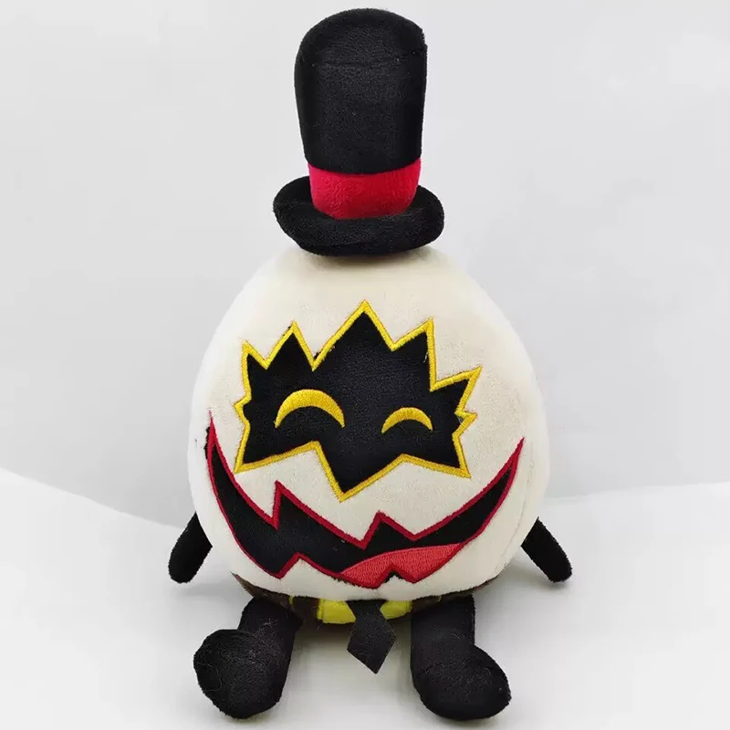 Фото Мультяшная плюшевая кукла Evil Boss Eggmen, забавная шляпа Eggmen, мягкие игрушки, коллекция фанатов 20x10 см, игрушки, вечерние подарки на день рождения №1