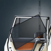 new car sunshade magnetic front rear window 7pcsset uv protection curtain for citroen perspective mesh accessories