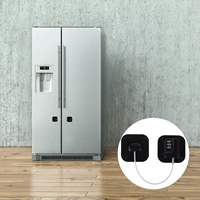 adhesive refrigerator lock adhesive door combo lock child safety locks for refrigerators password digital black