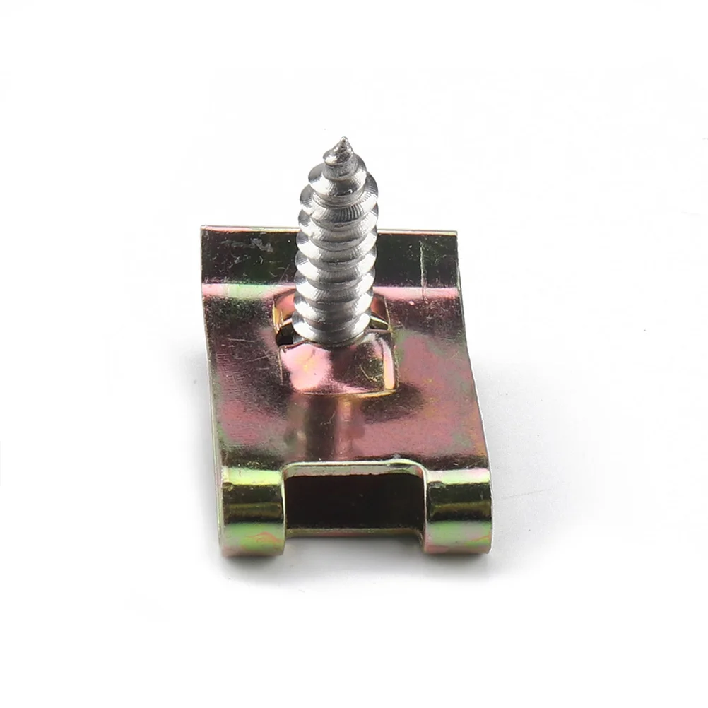 

480 Pcs Screw Spring Nuts Self Tapping Screws Motorcycle Fastener Car Kit Steel Manganese Door Panel Clip