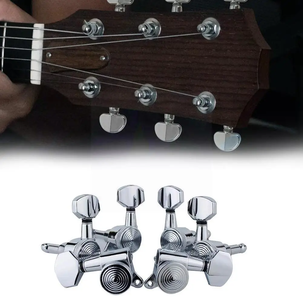 

Guitar Locking Tuners-1:18 Lock String Tuning Pegs Machine Replacement E9h0