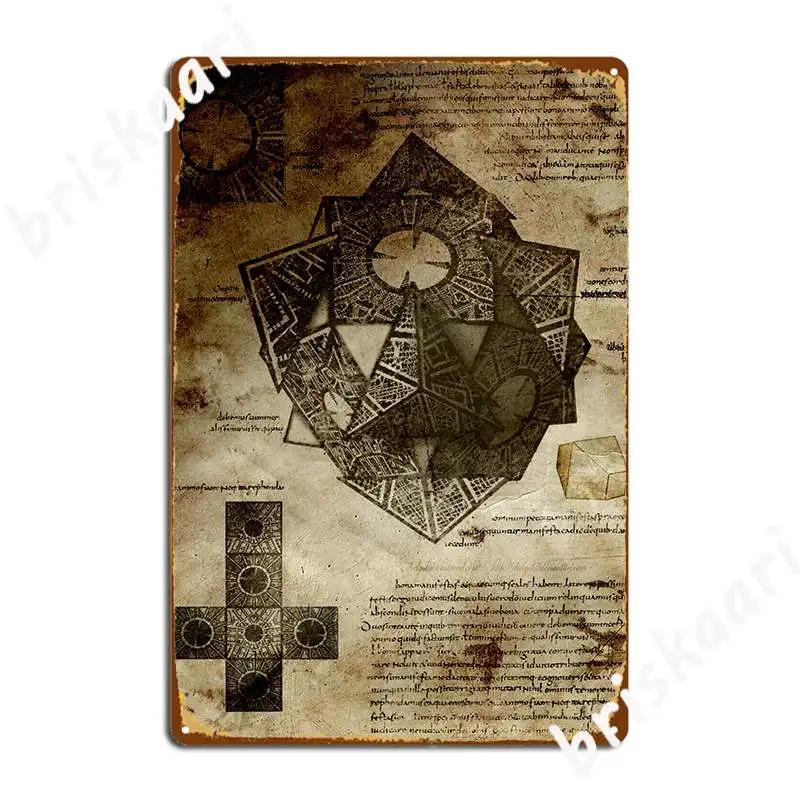 

Металлическая табличка Hellraiser Lament Configuration