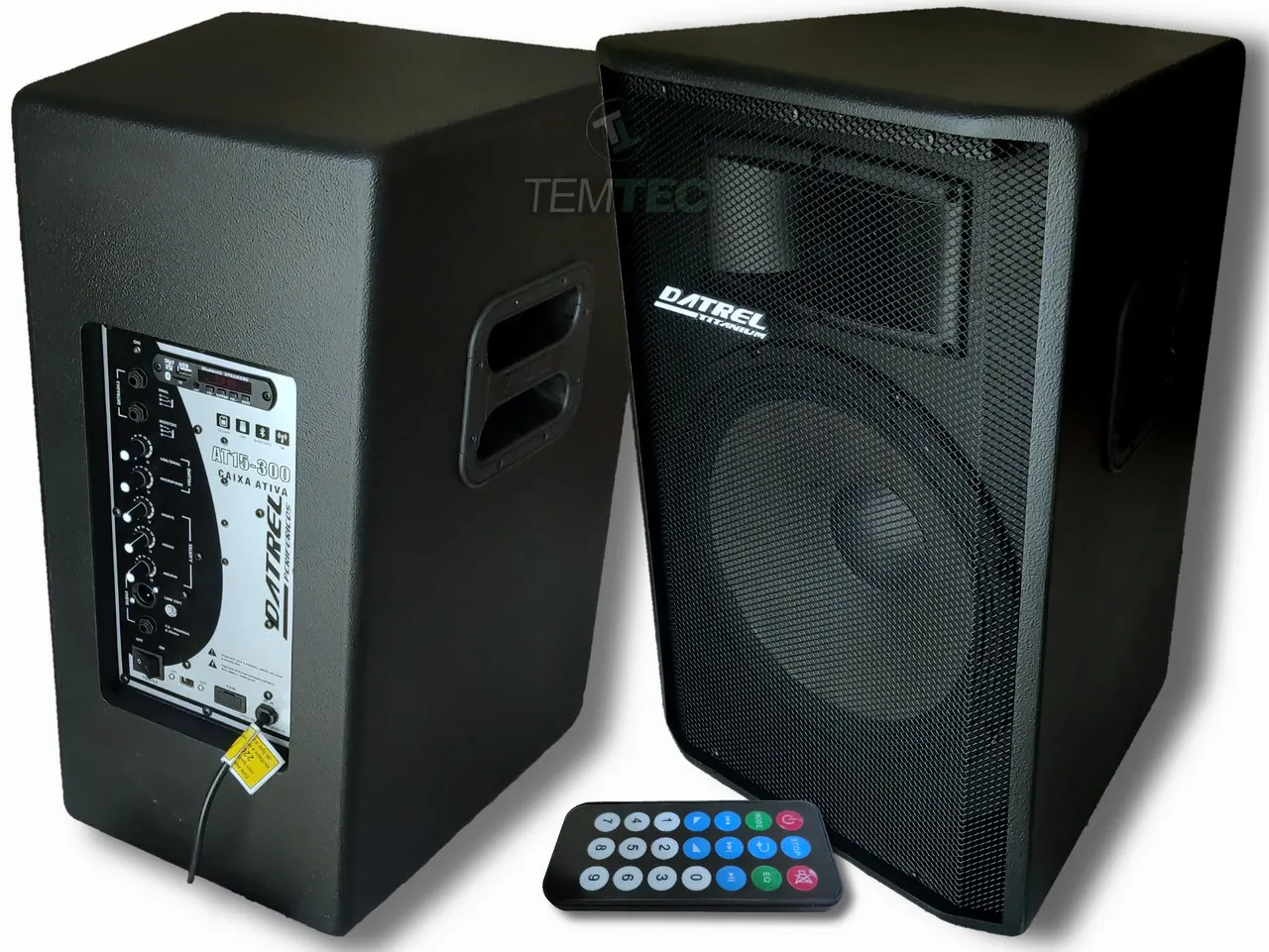 

15 "300W PROFESSIONAL PORTABLE DATREL ACTIVE SOUND BOX