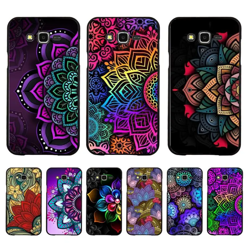 

Mandala Phone Case For Samsung J 7 plus 7core J7 neo J6 plus prime J6 J4 J5 Mobile Cover