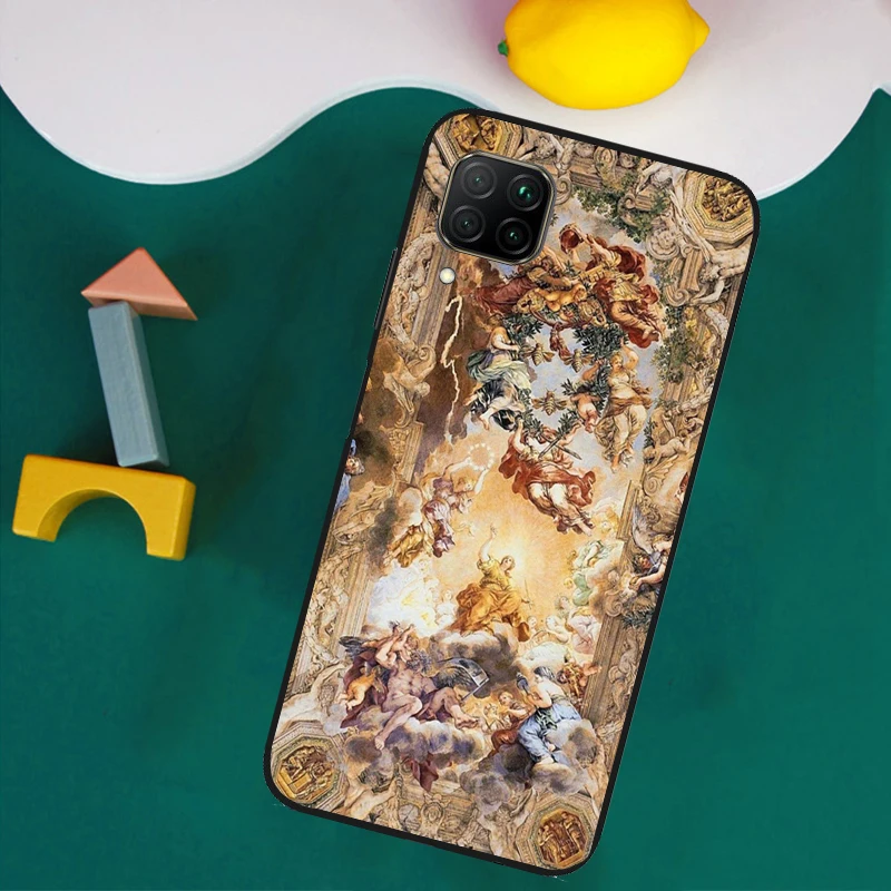 Фото Чехол для Huawei Nova 8i 3i 7i 11i 12i 9 10 SE Y73 Y90 Y70 Y72 Y61 Y91 P30 P40 Lite P60 Pro с рисунком в стиле ренессанс №4