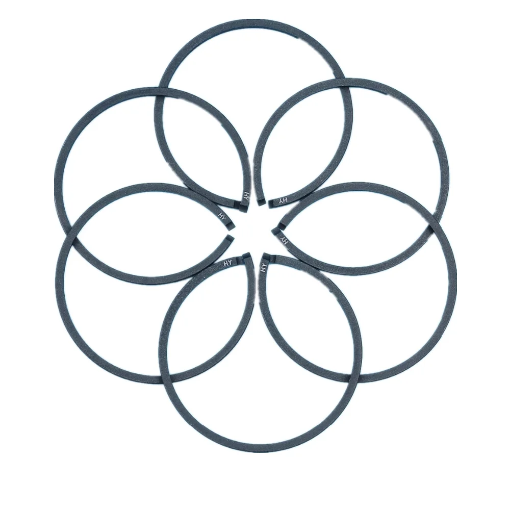 6pcs 41mm x 1.5mm Piston Ring For Husqvarna MCCULLOCH PARTNER 350 351 POULAN 2250 220 221 260 40cc 42cc Chainsaw Koblen Kit - купить по