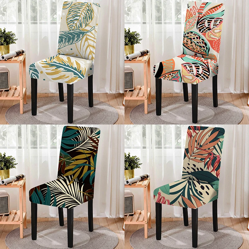 

Modern Minimalist Graphic Print Chair Cover Dustproof Anti-dirty Removable Office Chair Protector Case Chairs Living Room Chairs