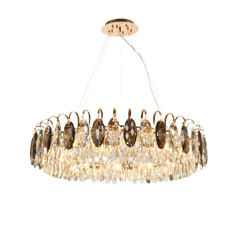 

crystal chandeliers ceiling lighting luxury for living room lustres para sala de jantar salon salle a manger pendentes