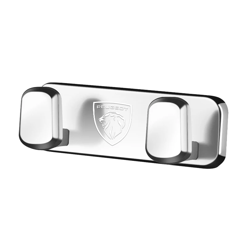 Автомобильный мини-крючок для хранения, металлические клейкие крючки, стеллаж для хранения для Peugeot 5008 508 408 4008 308 3008 208 2008 Landtrek Rifter e-Expert