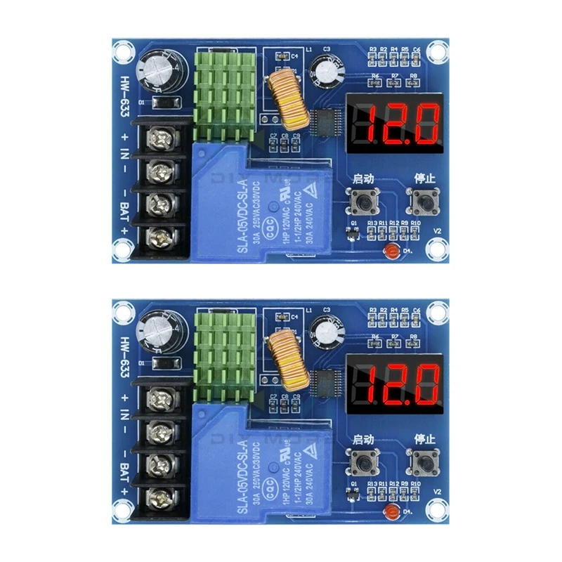 

Лидер продаж, 2x телефон, 60 в, свинцово-кислотный реле, реле защиты, 12 В, 24 В, 48 В
