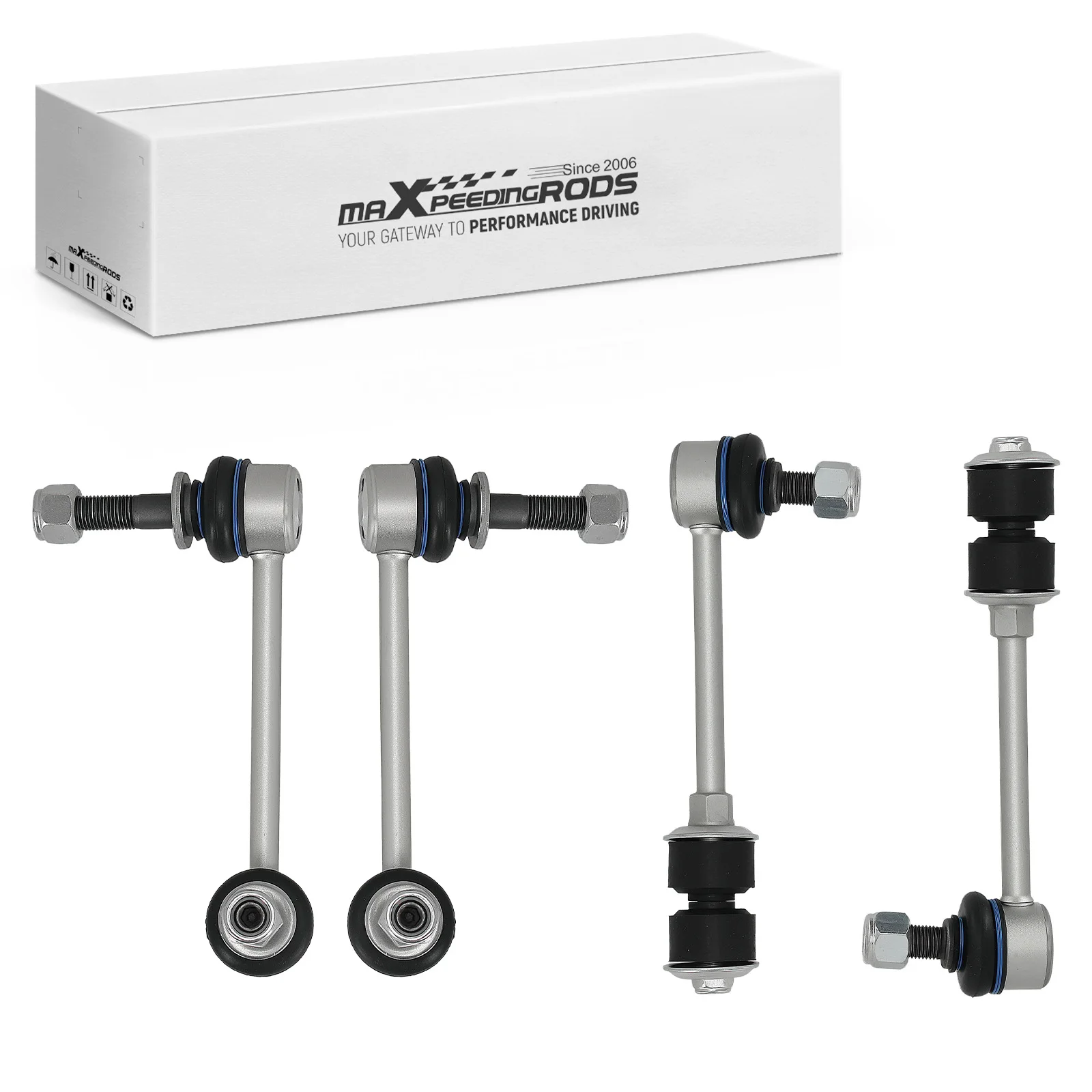Фото Комплект из 4 стойок стабилизатора MaXpeedingrods (передние и задние) для Lexus GX470, Toyota 4Runner, FJ Cruiser K90677 4881060040 №1