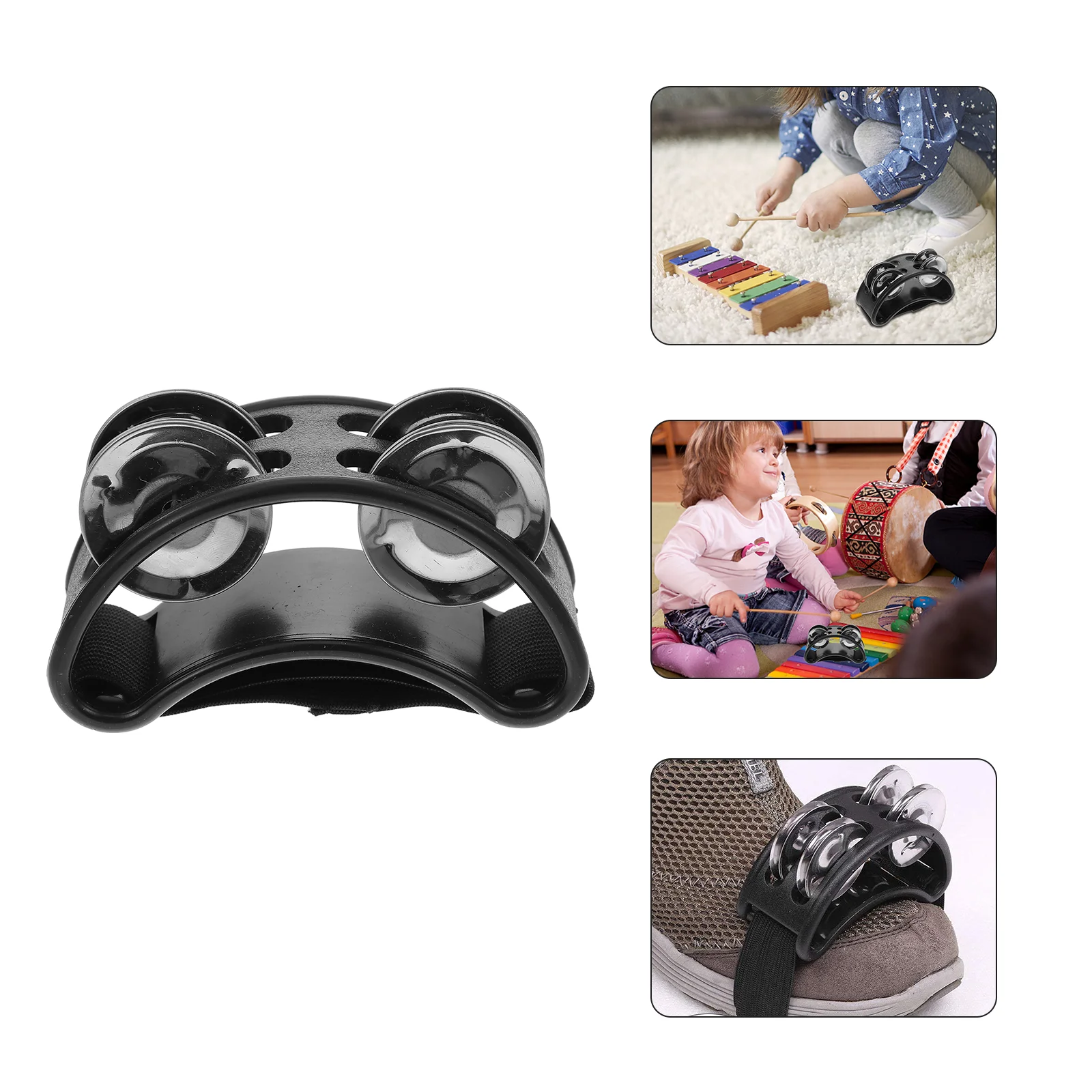 Колокольчик для ног погремушка музыкальные инструменты аккомпанемент реквизит