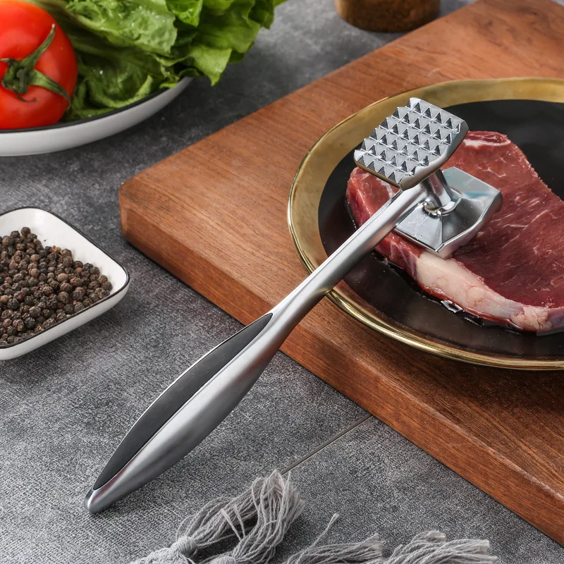 

High quality Meat tenderizer tool chicken pounder flattener heavy duty kitchen mallet tools steak pork hammer creative Meat tool