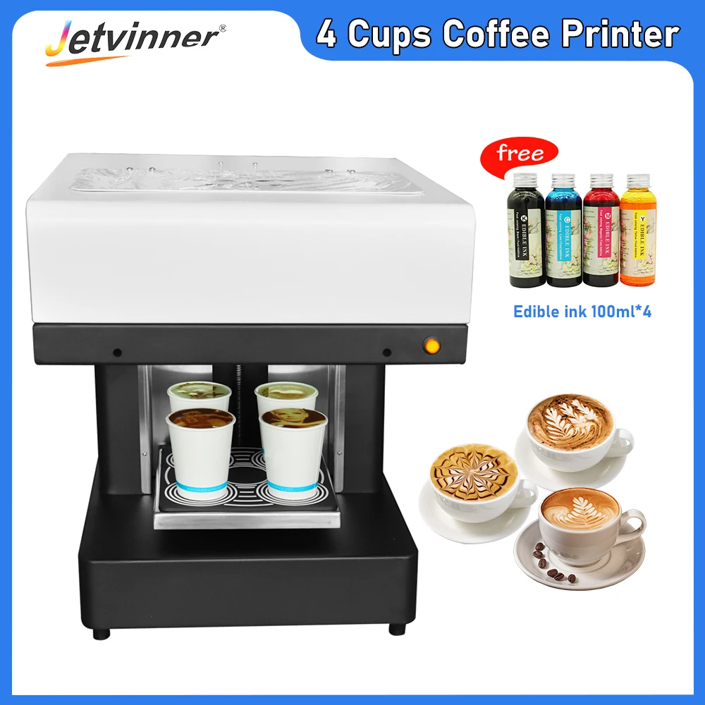 

Coffee Printer Automatic 3d Latte Machine DIY Printing Beverages Food Selfie Cake Printer Latte Art Coffee Printing Machine
