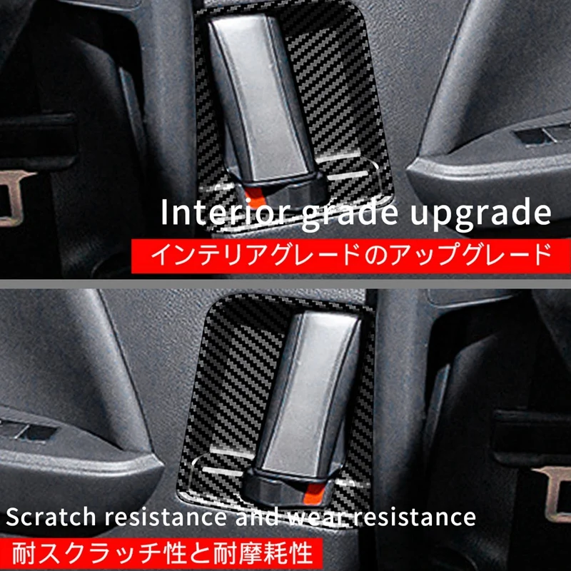 

1 пара, наклейки на внутреннюю ручку автомобиля для Toyota Voxy 90 Series 2022