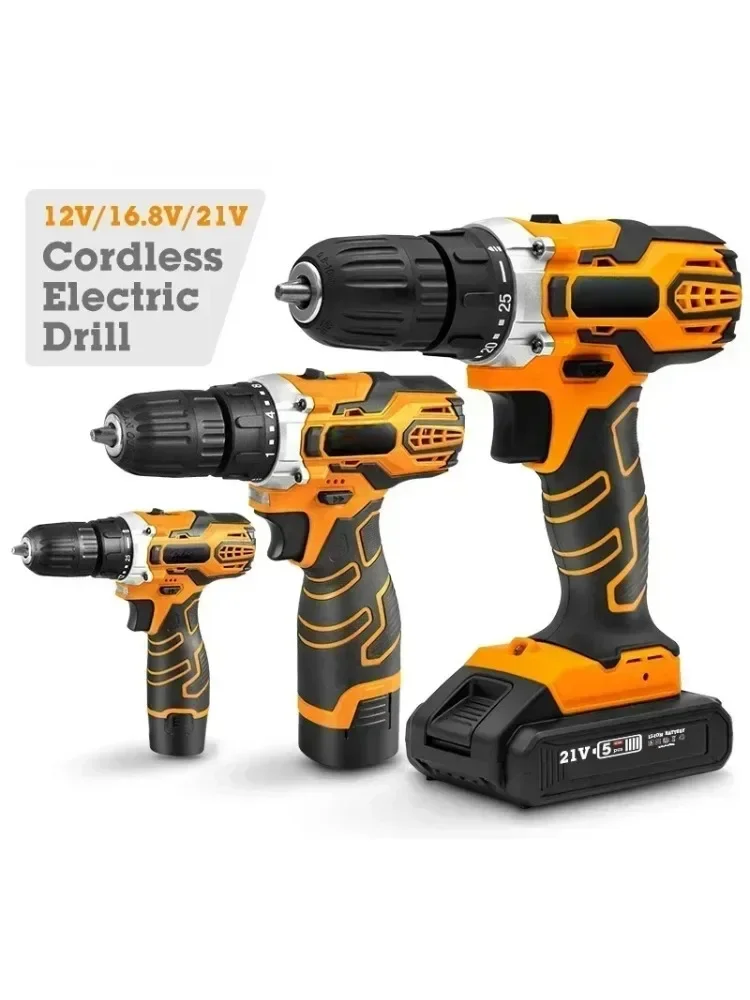 Бесщеточная ударная дрель 21 В 16 8 аккумуляторная мощная электрическая литиевая
