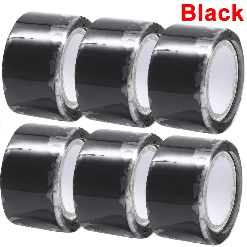 

Водонепроницаемая силиконовая ремонтная лента, прочная лента для остановки утечек, ремонтная лента для сантехники, ремонт электрических труб, изолирующая самоклеящаяся лента