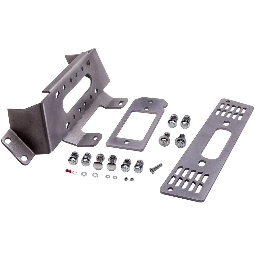 Комплект монтажных пластин для лебедки Polaris Ranger UTV 500 570 700 800 среднего размера 2014-2022