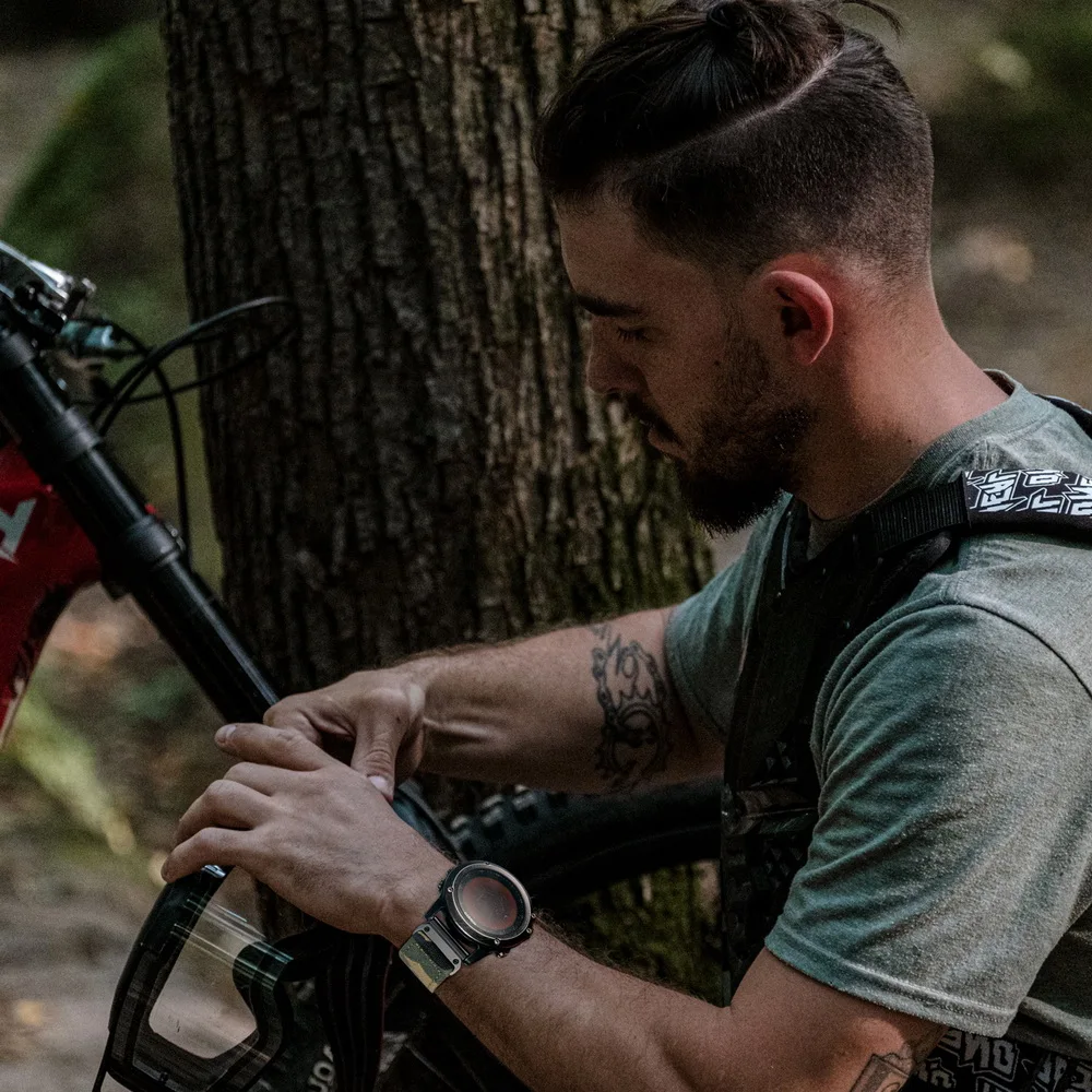 Тканевый ремешок для часов HEMSUT для Garmin Quickfit 20, 22, 26 мм, военный спортивный ремешок на запястье, совместимый с Fenix ​​Tactix Instinct MARQ (art.: 3920dbb109034) - 3920dbb109034