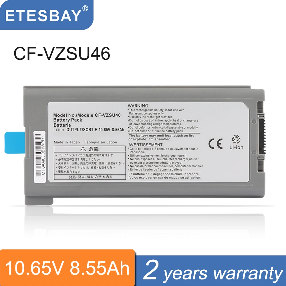 Аккумулятор для ноутбука ETESBAY для Panasonic Toughbook CF-VZSU46 CF-30 CF-31 CF-53 Ач CN/RU