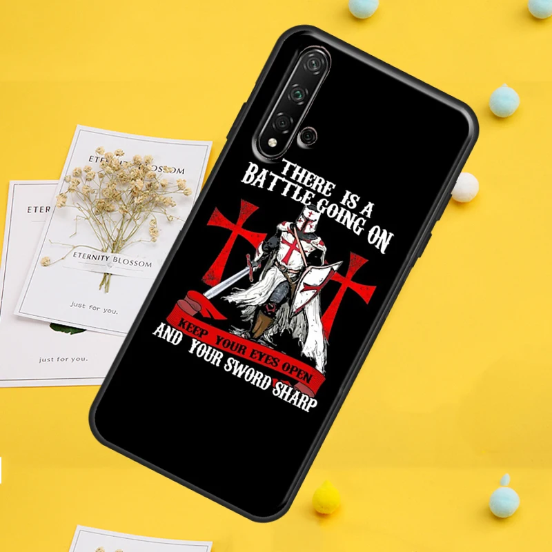 Чехол для телефона с христианскими темпларами рыцаниями воинами Huawei Nova 9 5T P Smart 2019