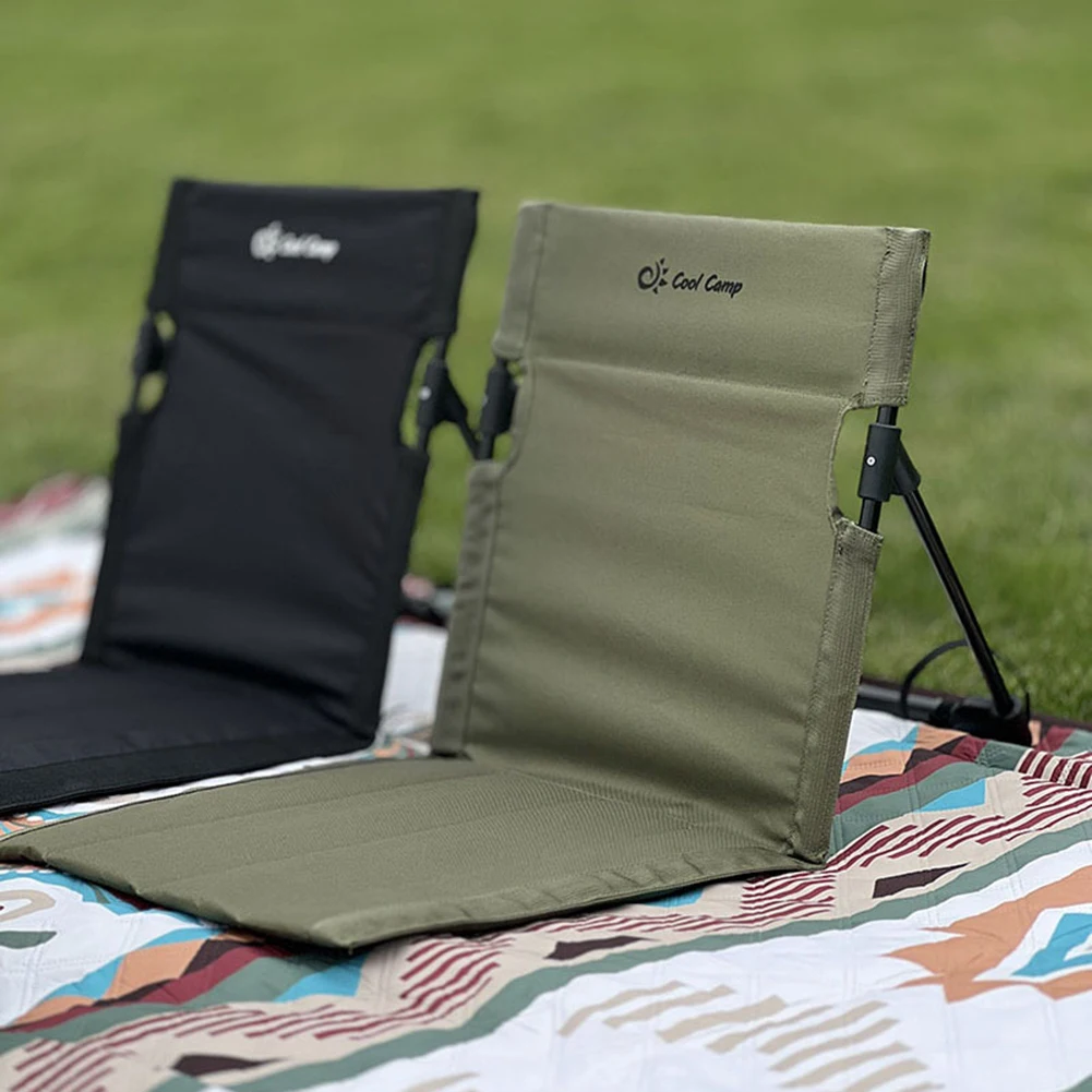 Outdoor Camping Folding Back Chair Foldable Park Picnic Trav