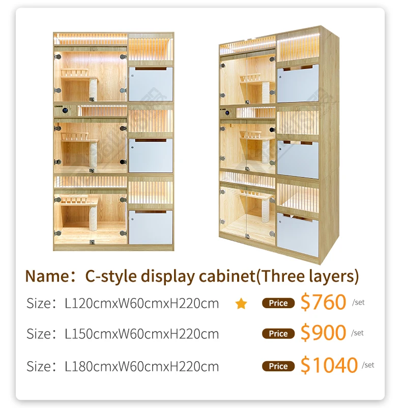 Роскошная деревянная вилла для кошек современный дизайн деревянный домик