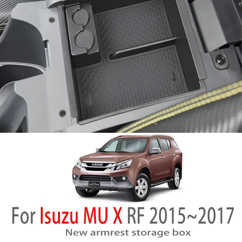 Автомобильные аксессуары для Isuzu MU X RF 2015 ~ 2017 2016 подлокотник центральной консоли