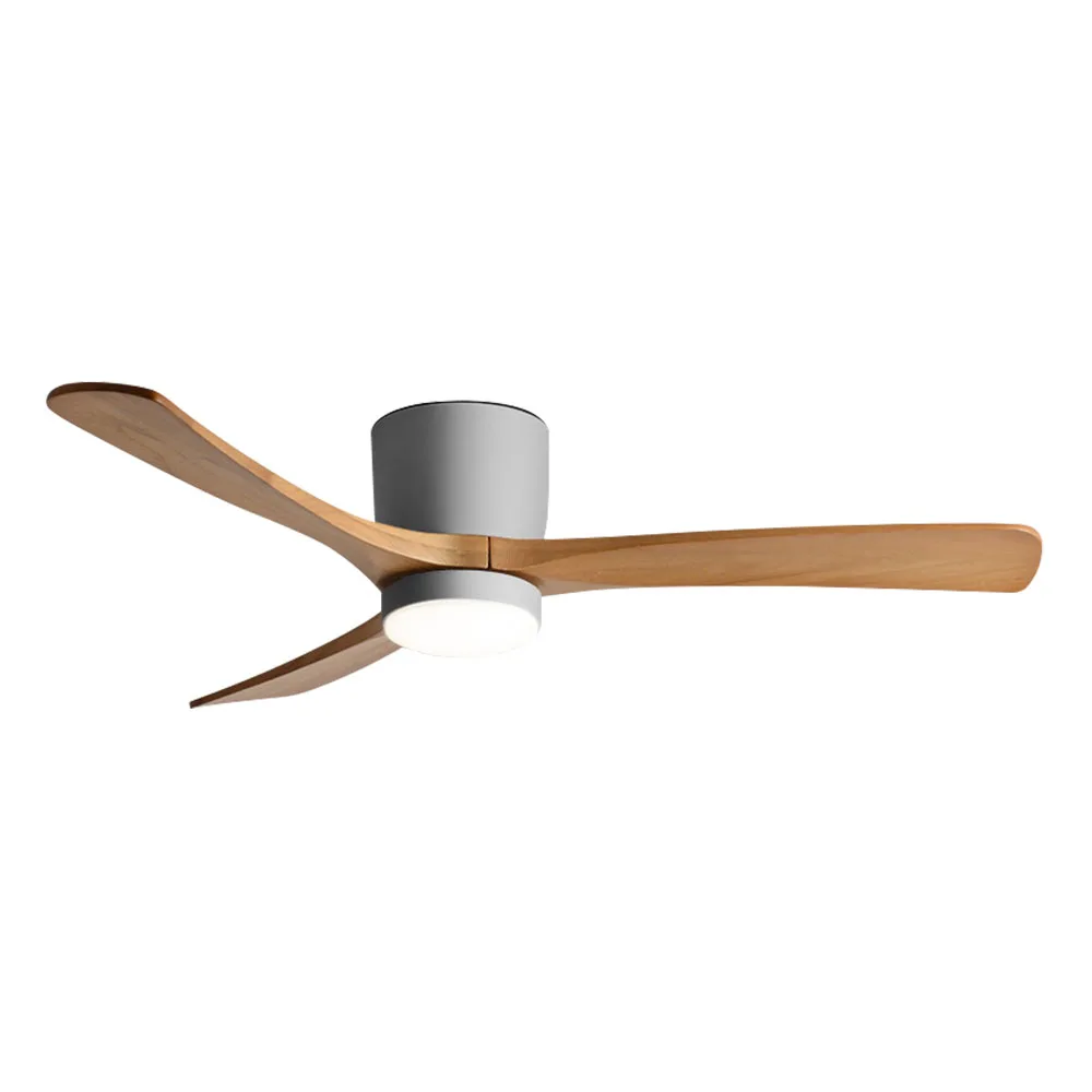 

Real wood ceiling fan light hot modern contracted dining room bedroom household electric fan light