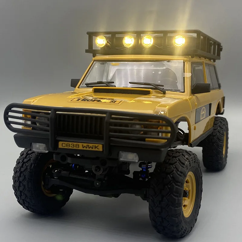FMS 1/24 FCX24M RANGE ROVER Camel Trophy First-Generation Discovery Defender 110 90 Прожектор Светодиодный светильник