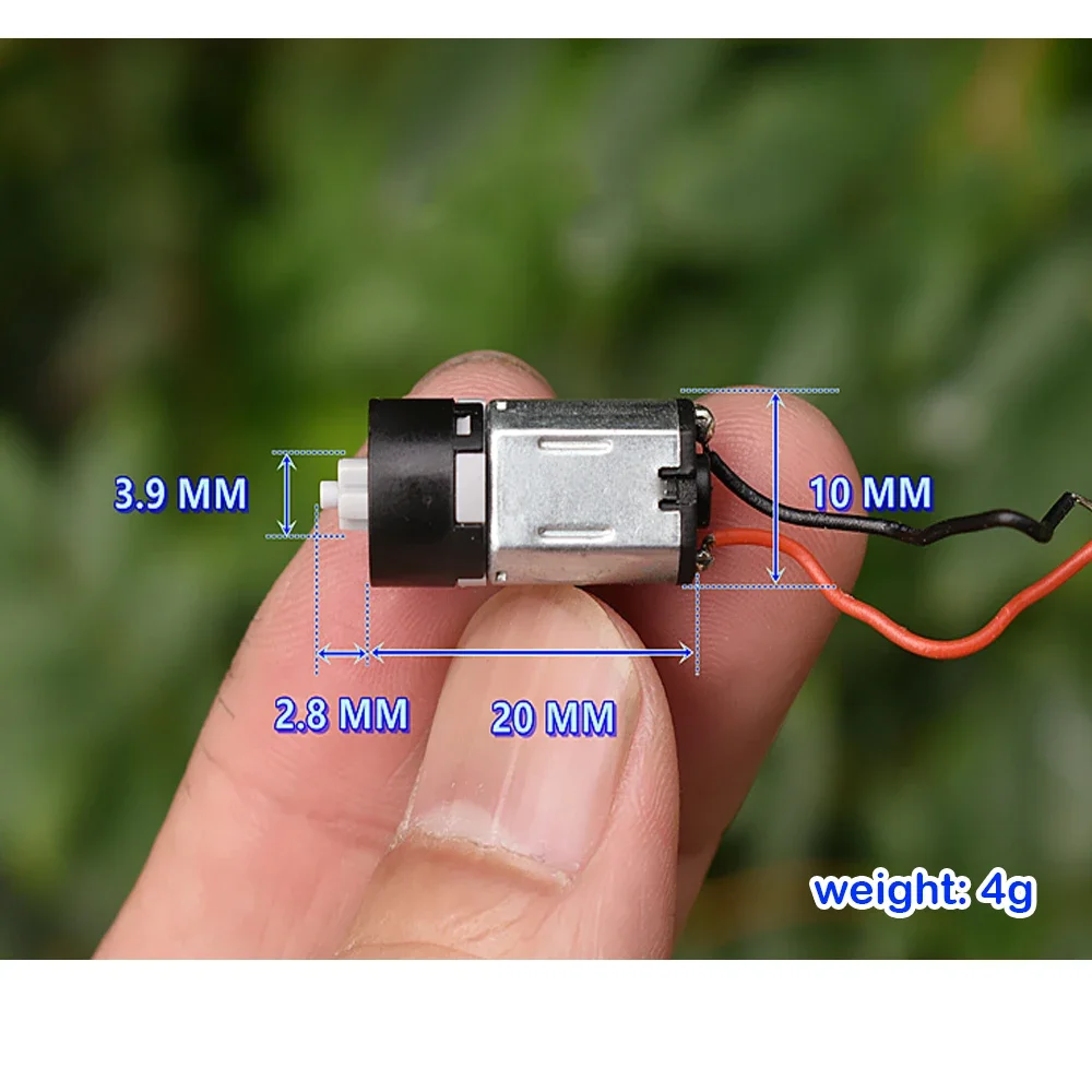 Мини 10 мм планетарный редукторный двигатель Micro M20 редуктор 122 об/мин бесшумный с