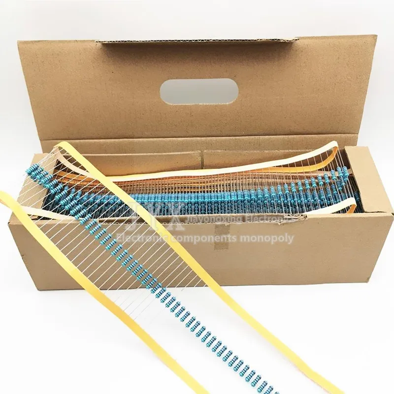 100 шт. 1/4W 0R-22M 1% металлического пленочного резистора 0 25 W 2 10 120 150 220 270 330 470 1K K 4 7 10K 100K