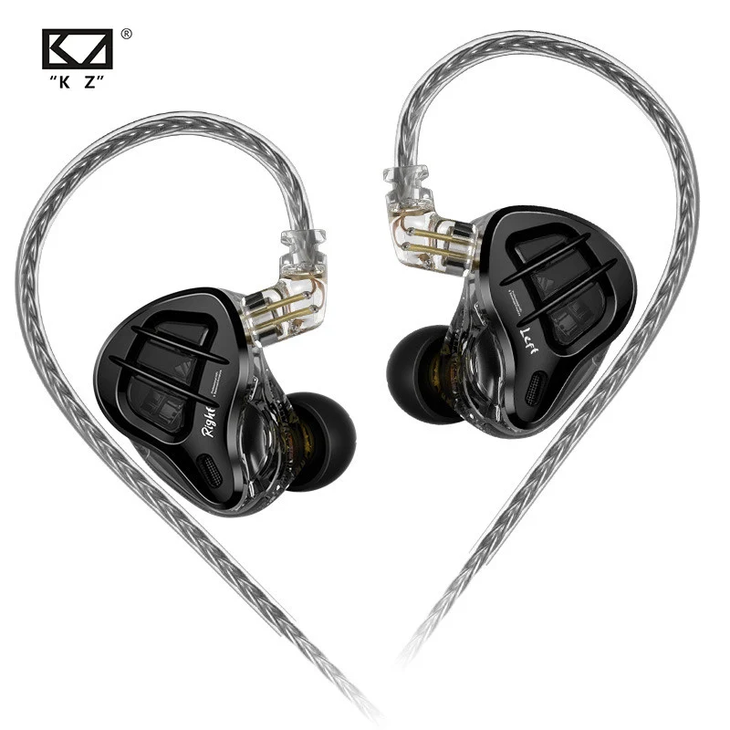 

TONLISH KZ ZAR Hybrid Driver In-ear Monitor 1DD+7BA Earphone HiFi 2Pin Wired Headphone Music DJ Headset Sport Earbud ZAX ZAS ZSX