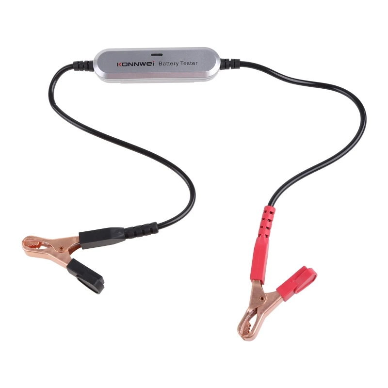 

Portable Car Battery Tester 100-2000 CCA 6V 12V Battery Detector BT Lead-Acid Cranking Charging Analyzer Wireless