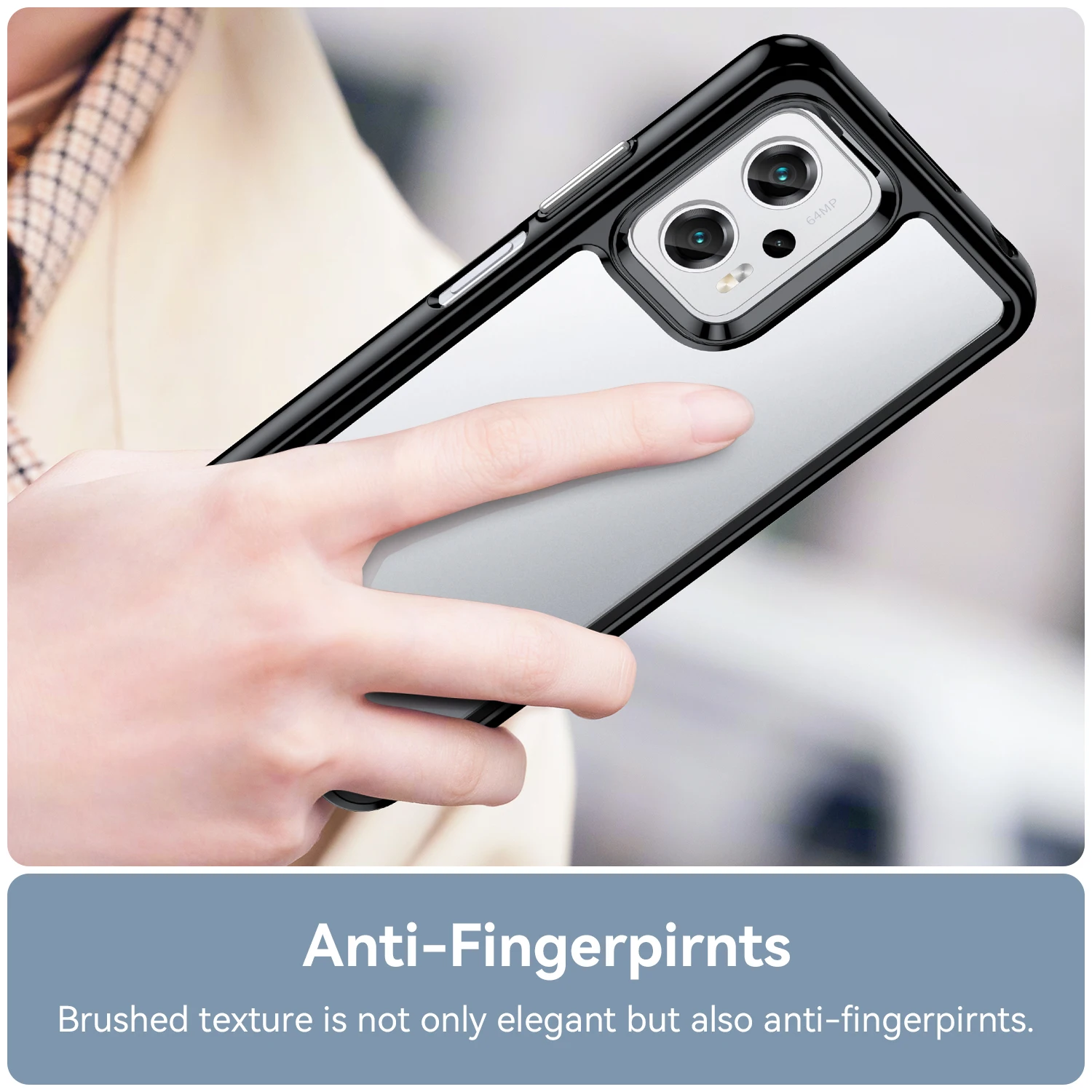 For Poco X4 GT Case For Poco X4 GT Cover Coque Fundas Hard Clear Translucent Soft Frame Phone Bumper For Poco X4 GT