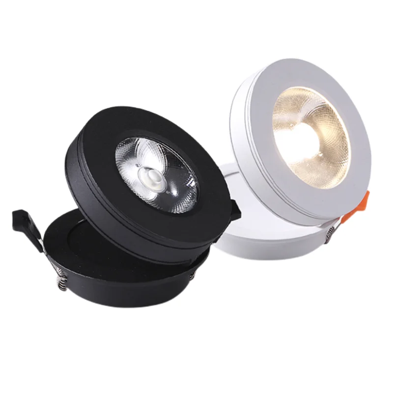 

LED Recessed Down Light Ceiling Light LED Panel Light Dimmable COB Spot Light AC85-265V 3W/5W7W9W12W Kitchen Indoor Lighting