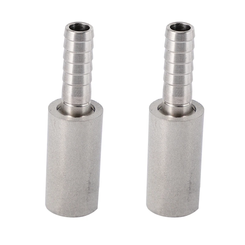 

2X,0.5 Diffusion Stone Steel Beer Carbonation Aeration For Kegged Beer Wine Tools Bar Accessories