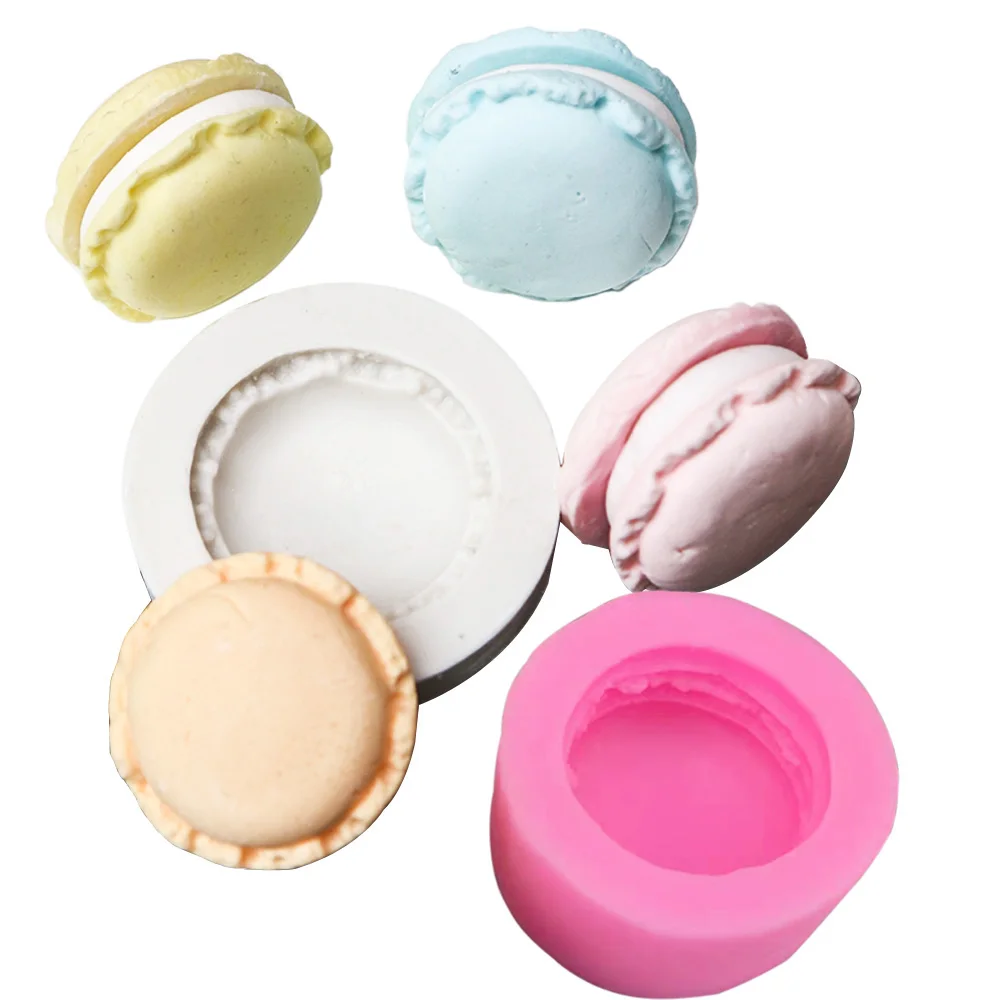 Kinds of Macarone Dessert Silicone Mold Chocolate Baking Mould Cake Decoration Sugar DIY Hand-Made Soap-Molded Drop Form M513