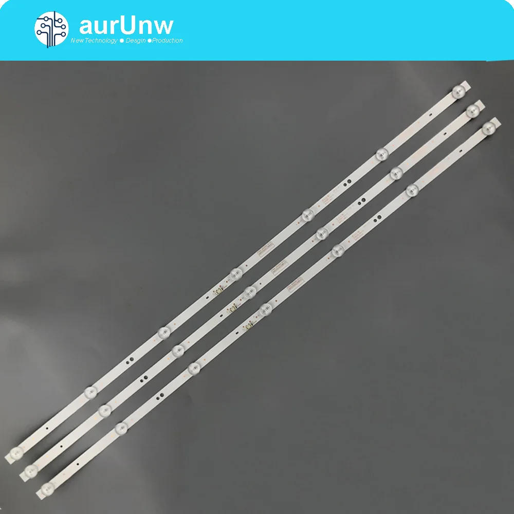 

3pcs/set LED bar for Skyworth 40X6 40E2A 40E2AS 40K5C 5850-W4000-9P00 9P10 H-LED40F453BS2 APT-LB17086-40-1.3 7779-640000-D060