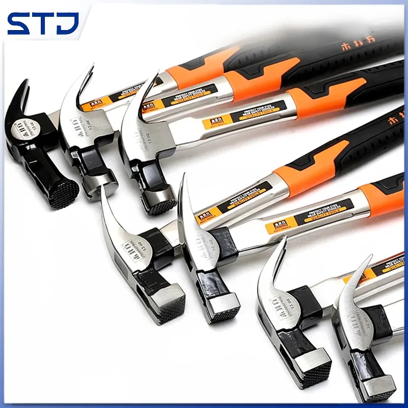 С прессованным деревом круглая тяжелая головка молотка с магнитной ручкой