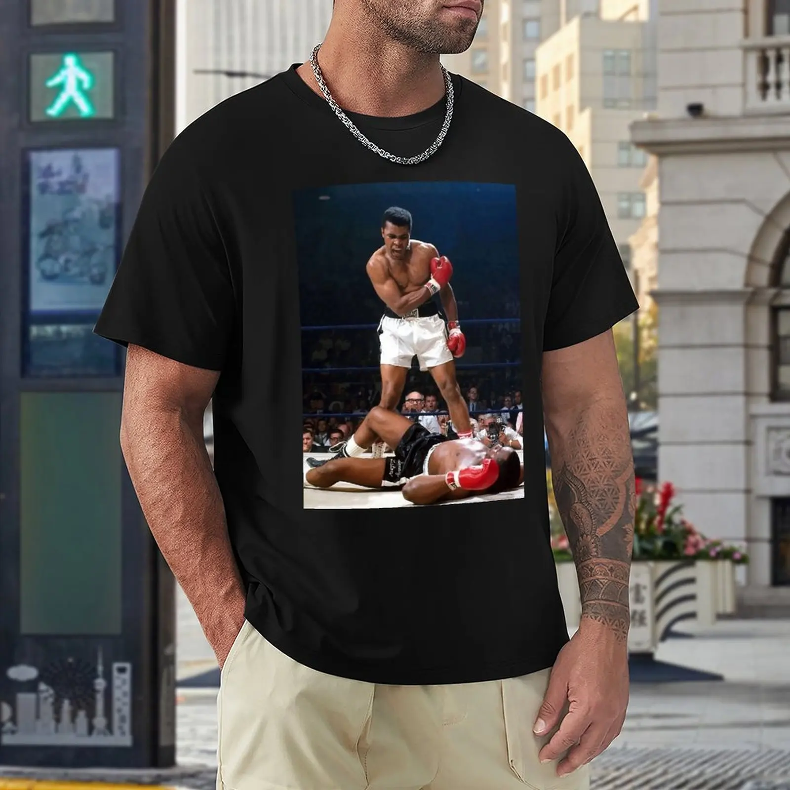 Мужская футболка с графическим принтом Ali Mohammad