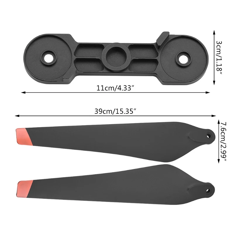 

3390 Propeller Kit Clamp Folding Blades Accessories Compatible with T20 Agricultural Professional Plant Protection Drone