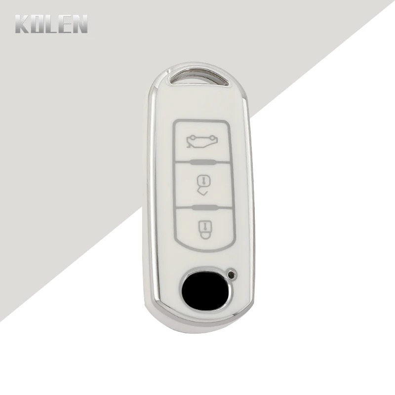 

New TPU Car Smart Key Case Cover Shell For Mazda 2 3 6 Atenza Axela Demio BL BM GJ CX-5 CX5 CX-3 CX7 CX-9 CX3 CX8 Accessories