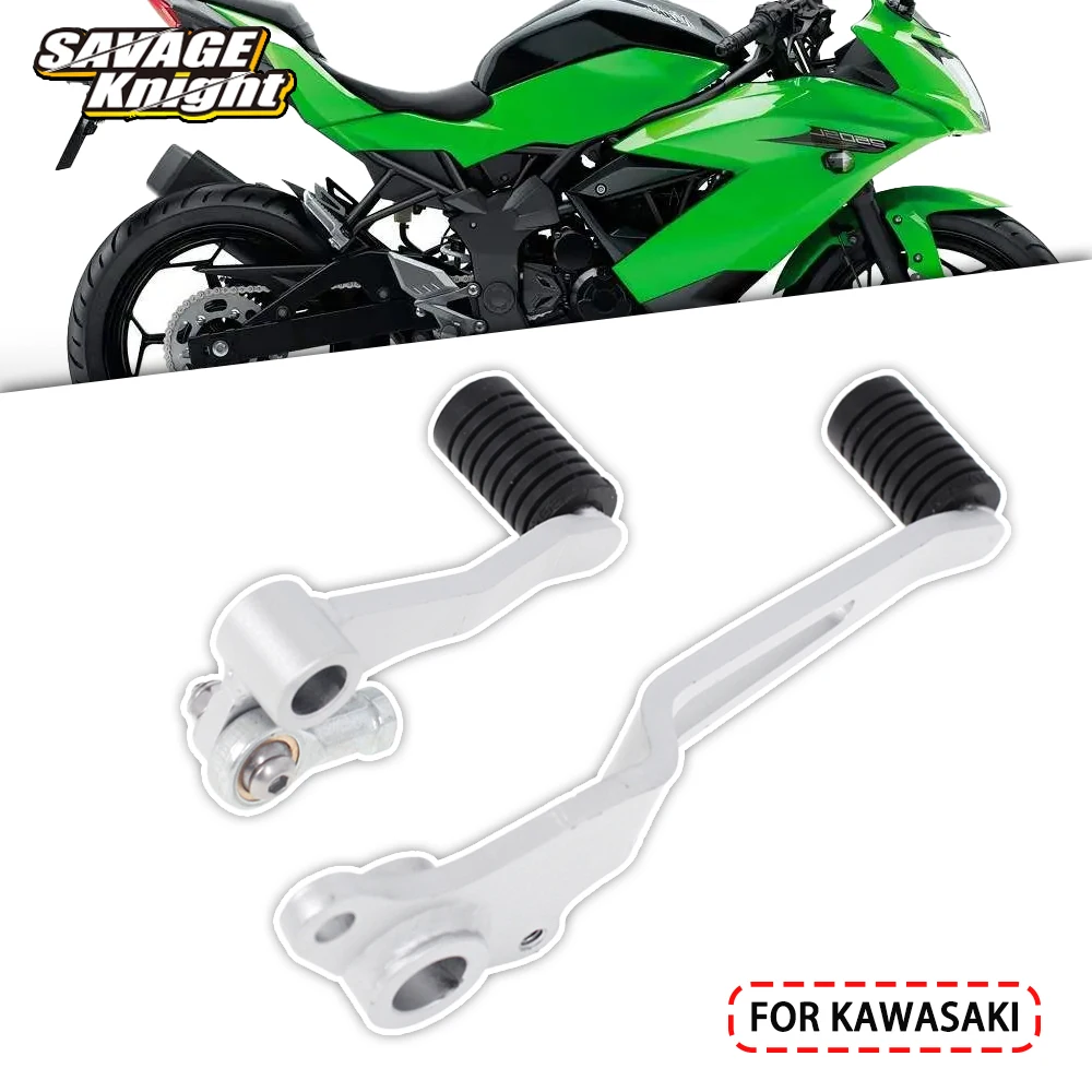 

Складной левый рычаг переключения передач для мотоцикла KAWASAKI EX 250R NINJA 250 R 300 Z 250 Z 300, задний ножной тормоз, педаль переключения передач