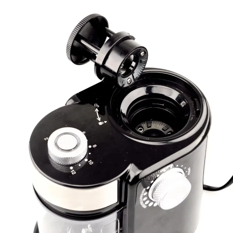 Кухонная кофемолка для сухих продуктов, многофункциональная портативная кофемолка, 18-ступенчатая дробилка, кофемолка для кофейных зерен (art.: 3920d4829f905) - 3920d4829f905